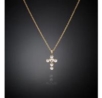 Collana Chiara Ferragni Donna CROSS in Lega metallica Zircone J19AWC10 - J19AWC10